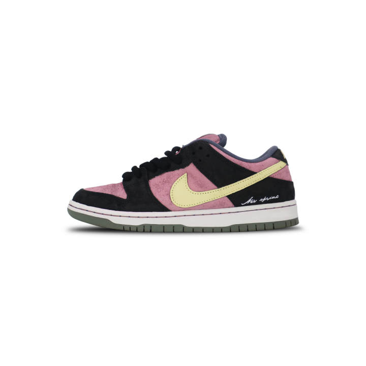 Nike Nike Dunk SB Berry Black Milk Crisps Abrasion Resistant Abrasion Resistant Low top Skateboard Shoes Unisex