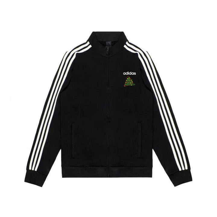 Adidas Adidas Jackets Unisex Black Stand Collar Moderate Other