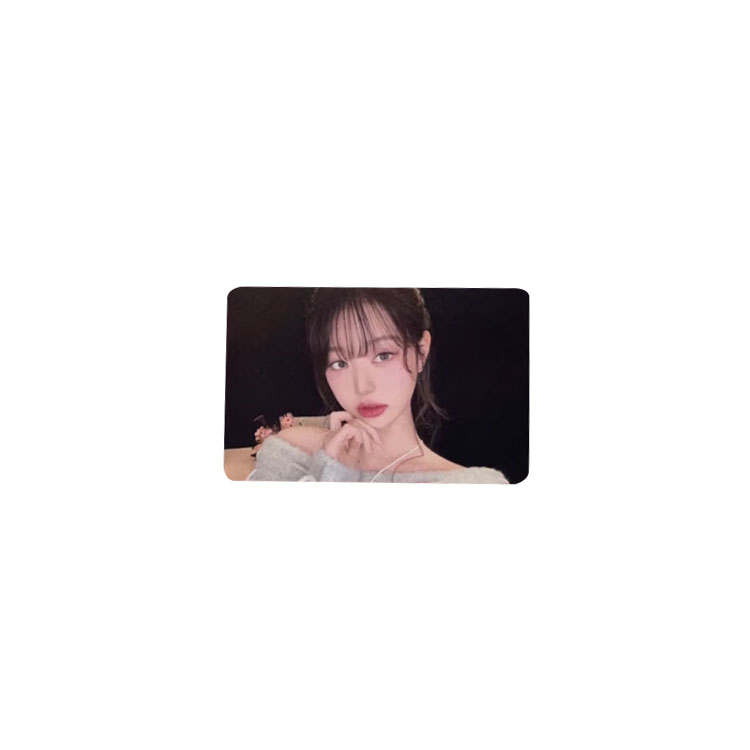 STARSHIP Entertainment Jang Won Young IVE EMPATHY MD Edition Exclusive Card, Round Photocards 1 Pc