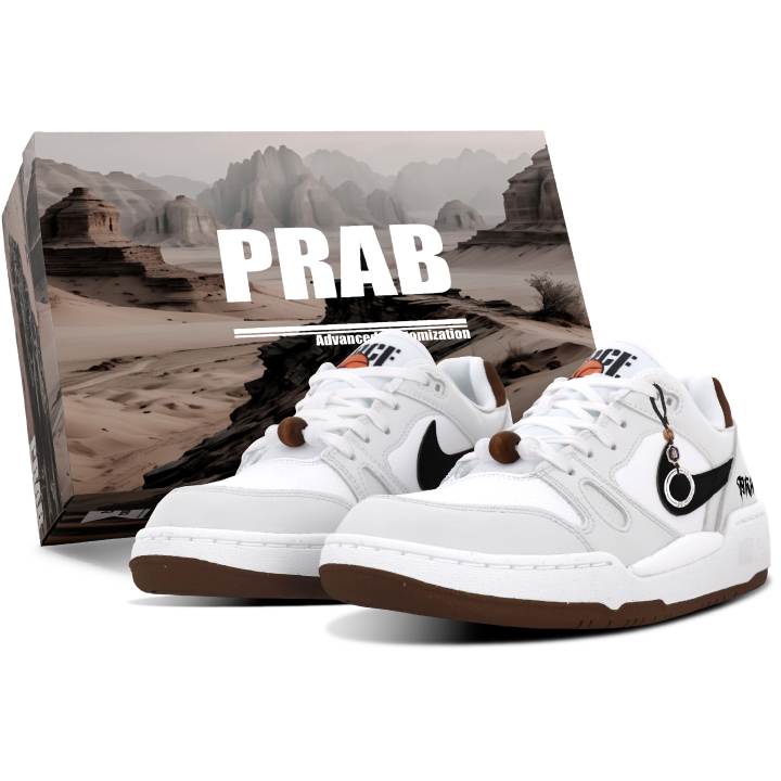 Nike Nike Full Force Abrasion Resistant, Balance, Lightweight, Height Increasing Low top Skateboard Shoes Men's Black Gray