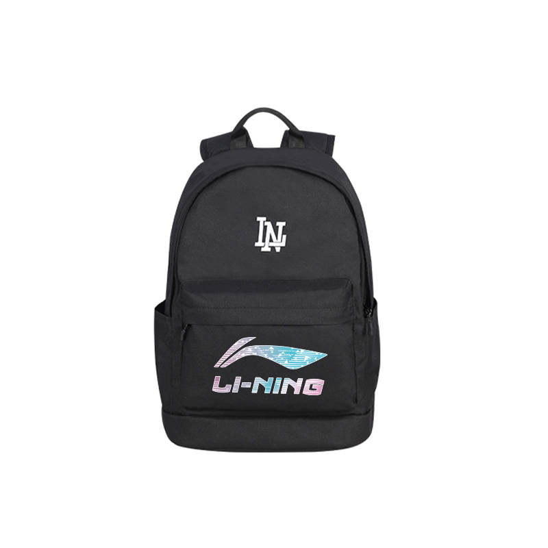 Li-Ning Li Ning Polyester Backpack Unisex Black