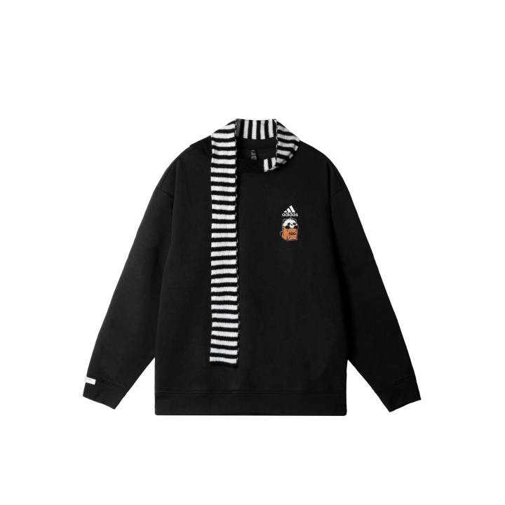Adidas Adidas LABEL Sweatshirts Unisex Black Moderate