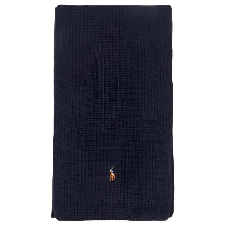 Polo Ralph Lauren Knit Scarves Unisex Marine Blue
