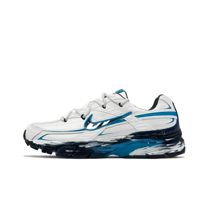 Nike Nike Initiator Cushioning Low top Casual Running Shoes Unisex White Blue Black