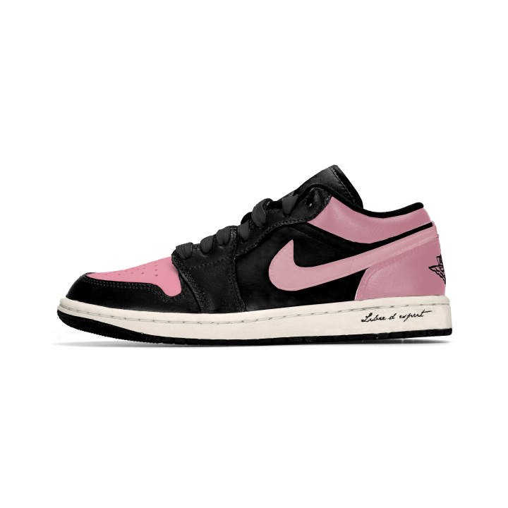 Jordan Jordan Air Jordan 1 Low top Basketball Shoes Women's Pink