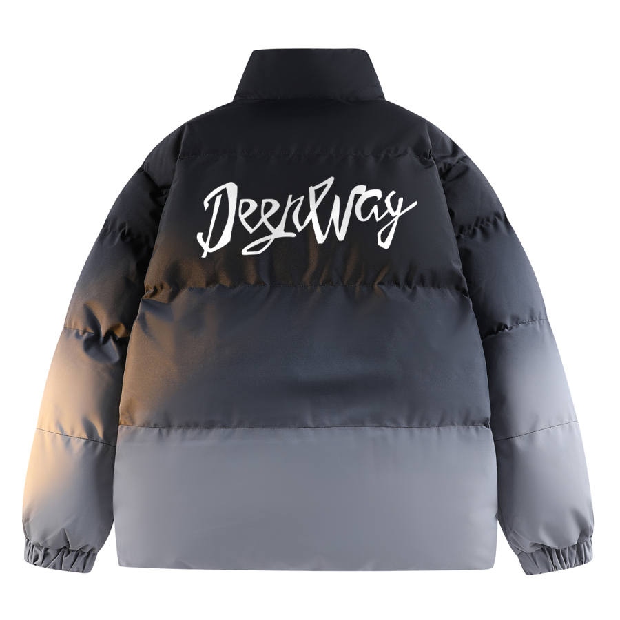 DEERWAY DEERWAY Puffer Jackets Unisex Stand Collar Thickened Padded Puffer Jacket