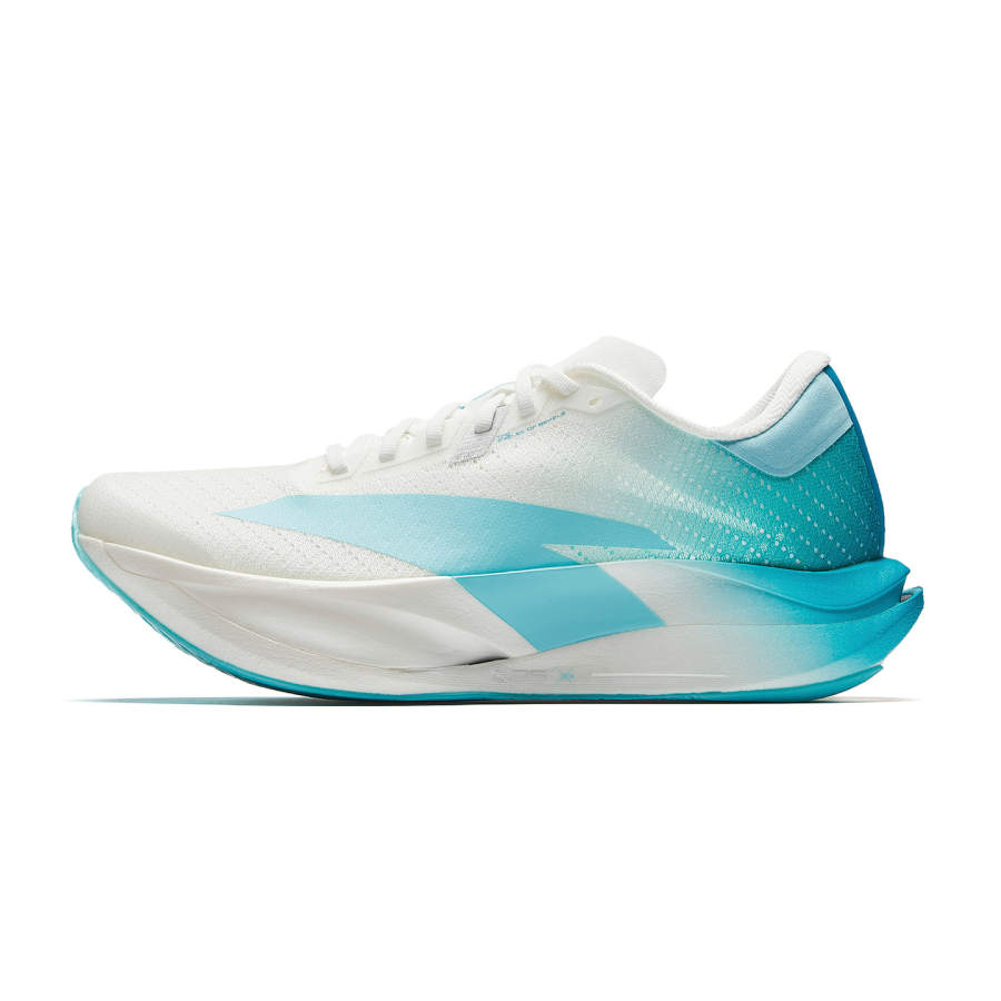 Anta C202 7.0 Comfortable Breathable Low top Marathon Running Shoes Men's White Blue