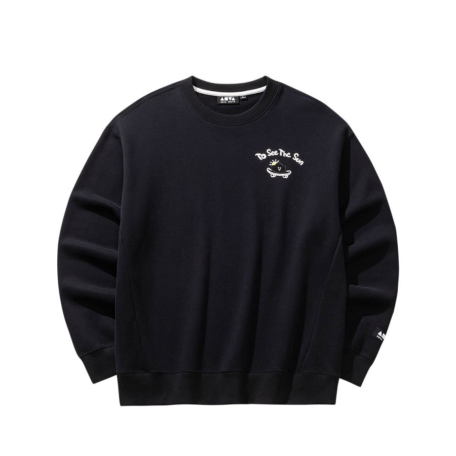 ANTA Anta Sweatshirt Men's Basic Black