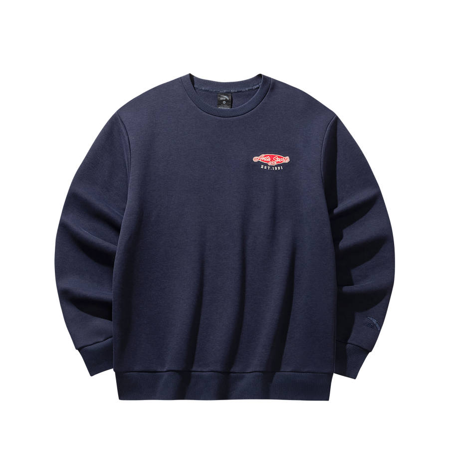 ANTA Anta Sweatshirt Men's Zeus Blue