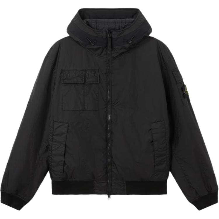 Stone Island Compass-badge hooded jacket