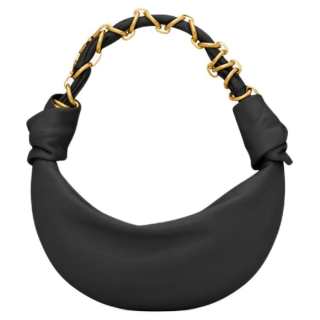 SAINT LAURENT Sheepskin Handbag Mini Women's Black