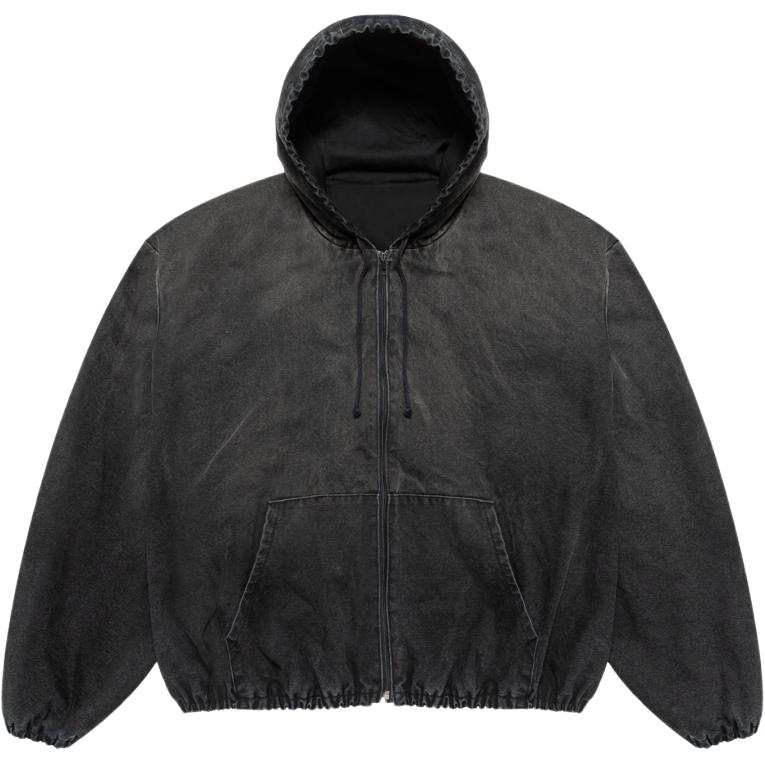YEEZY YEEZY FW25 Denim Jackets Men's Black Moderate Other