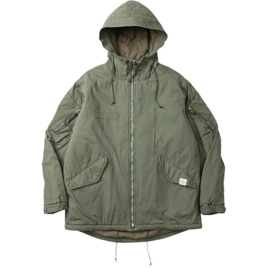 MADNESS Puffer Jackets Unisex Army Green Hooded Moderate Other