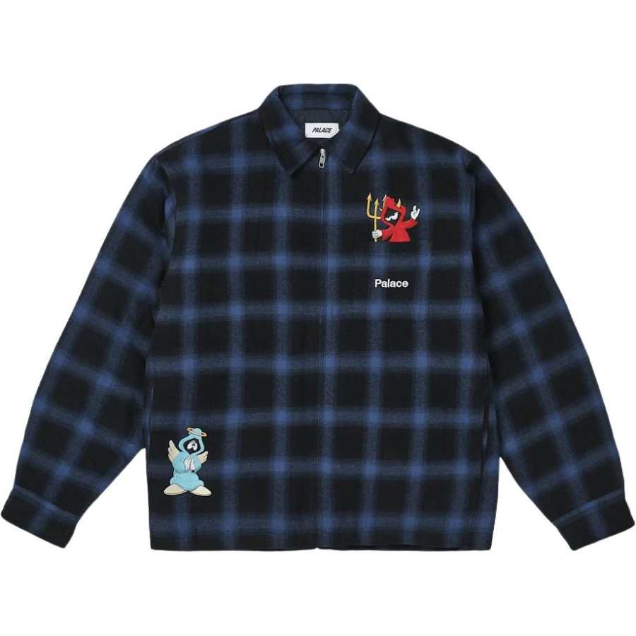 PALACE Holiday FW25 ZIP UP SHIRT Unisex