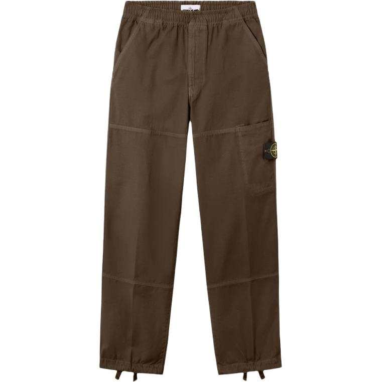 STONE ISLAND Stone Island panelled drawstring-cuff trousers