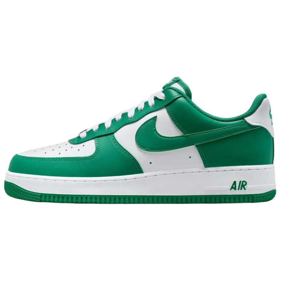 Nike Nike Air Force 1 Lightweight And Breathable Skateboard Shoes Unisex White Green