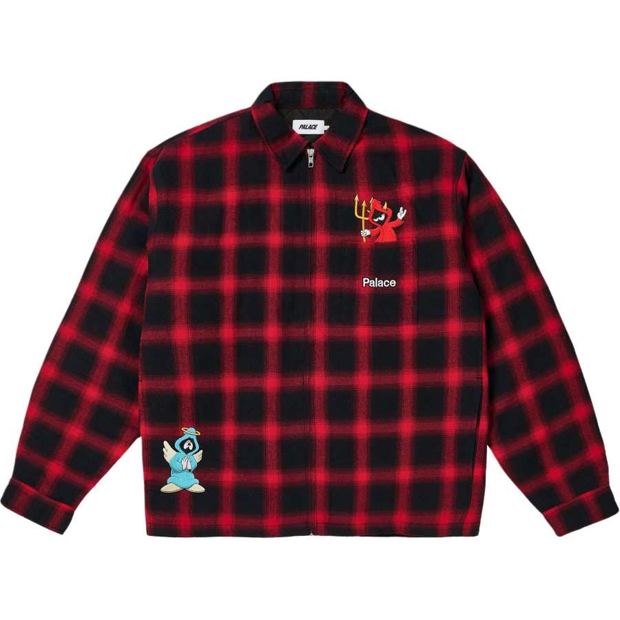 PALACE Holiday FW25 ZIP UP SHIRT Unisex
