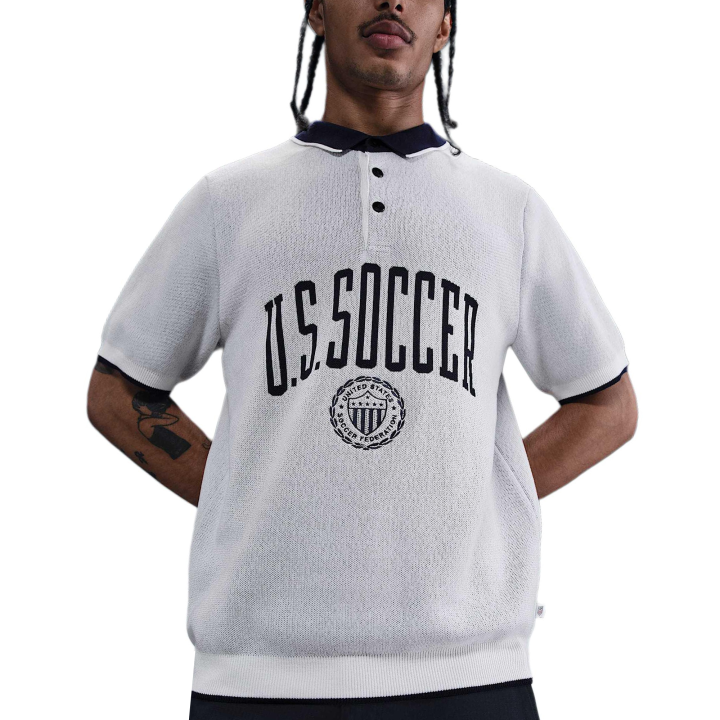 Nike Nike Usmnt Club Men's Nike Soccer Knit Polo