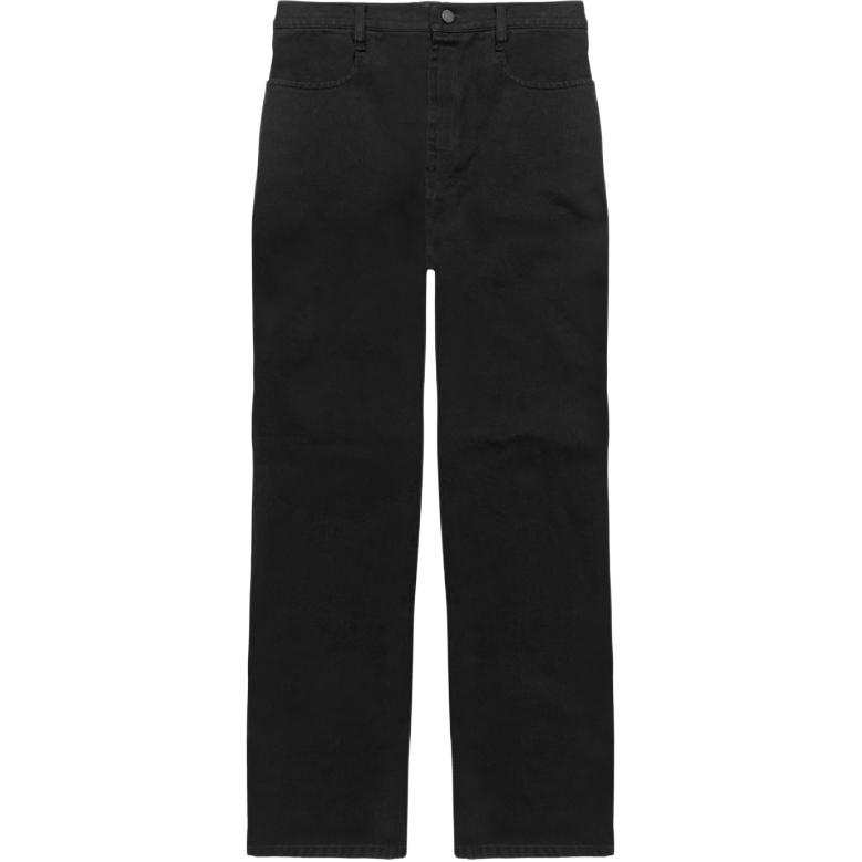 YEEZY FW25 Casual Pants Unisex Black Moderate Straight Fit Pants