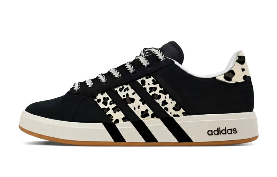Adidas Adidas Grand Court Base 00s Low top Skateboard Shoes Unisex Black