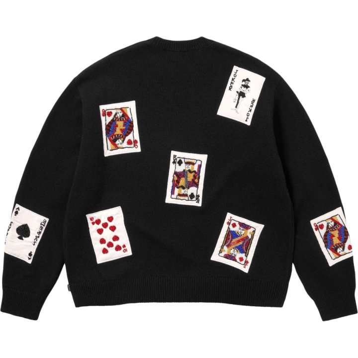 Supreme Supreme WEEK14Beaded Cards Sweater Unisex