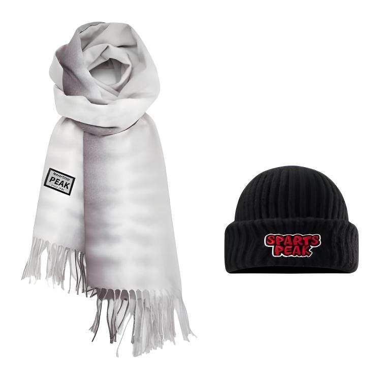 PEAK PEAK Polyester Knit Scarves Unisex
