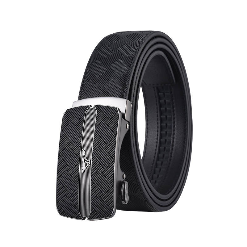 SEPTWOLVES SEPTWOLVES Split Cow Leather Belts Men's 3.5cm