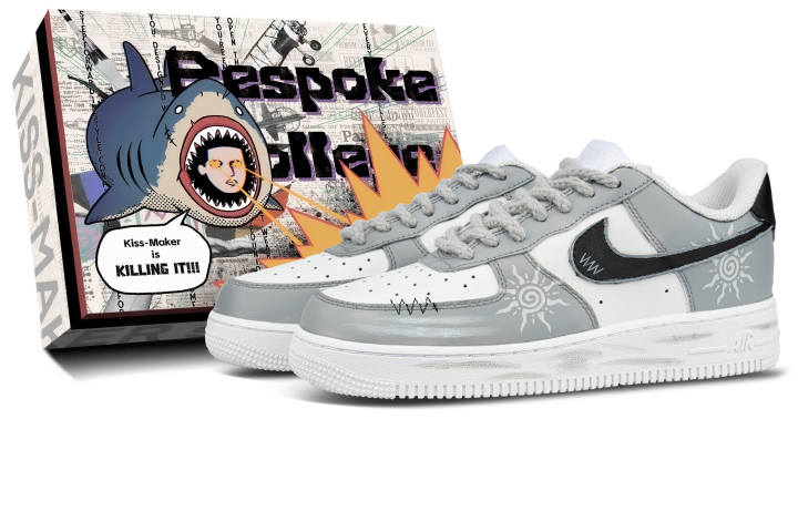 Nike Nike Air Force 1 Synthetic Leather Versatile Coverage Mid top Skateboard Shoes Unisex White
