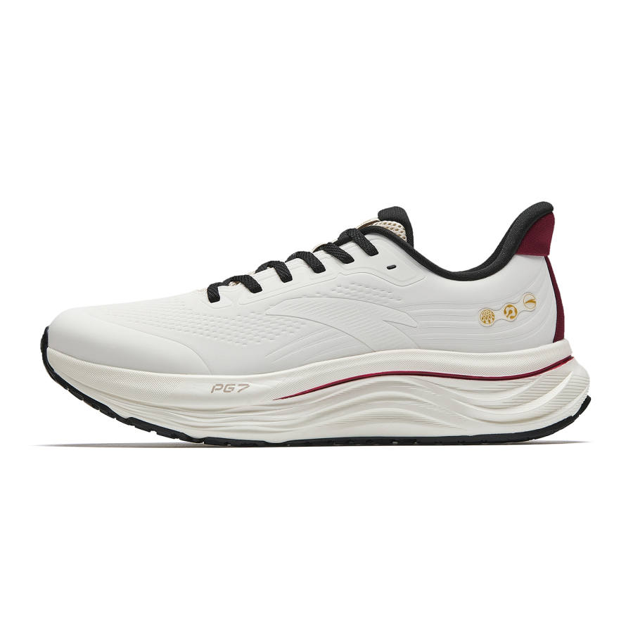 Anta Low top PG7 Cushioning Midsole A Grip Outsole City Commuting Running Shoes Men's White Red