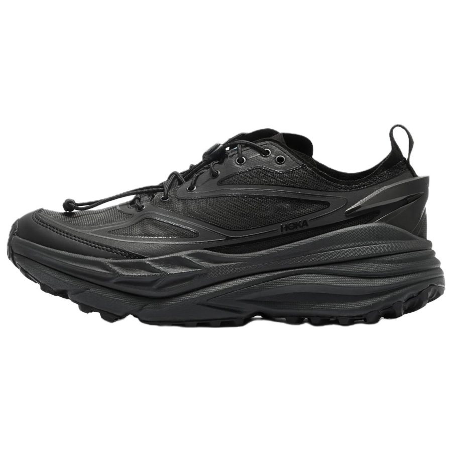HOKA ONE ONE Stinson One7 Trail Running Shoes Unisex Black