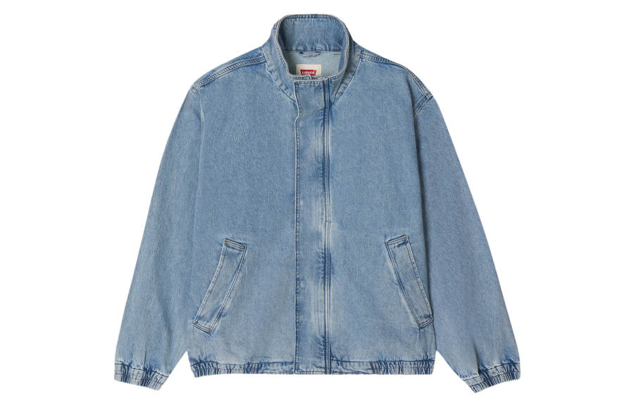 Levis Levis Jackets Unisex Blue Stand Collar Moderate Workwear
