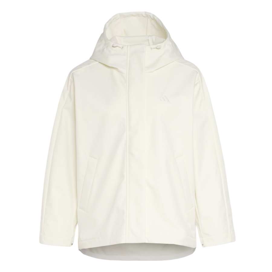Adidas Adidas Softshell Fleece Lined Athleisure Hooded Loose Fit Jacket Women's