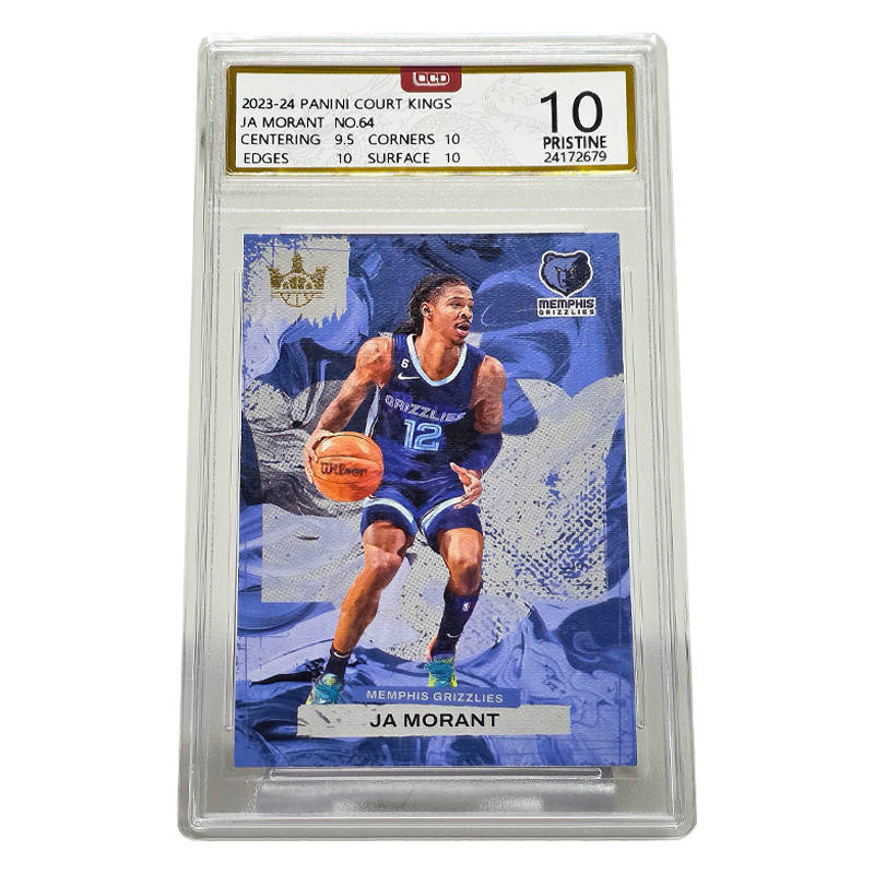 PANINI Morant Superstar Card 24 Vintage Oil Paintings Collection, Sketch Paintings Graded Cards 1 Pc