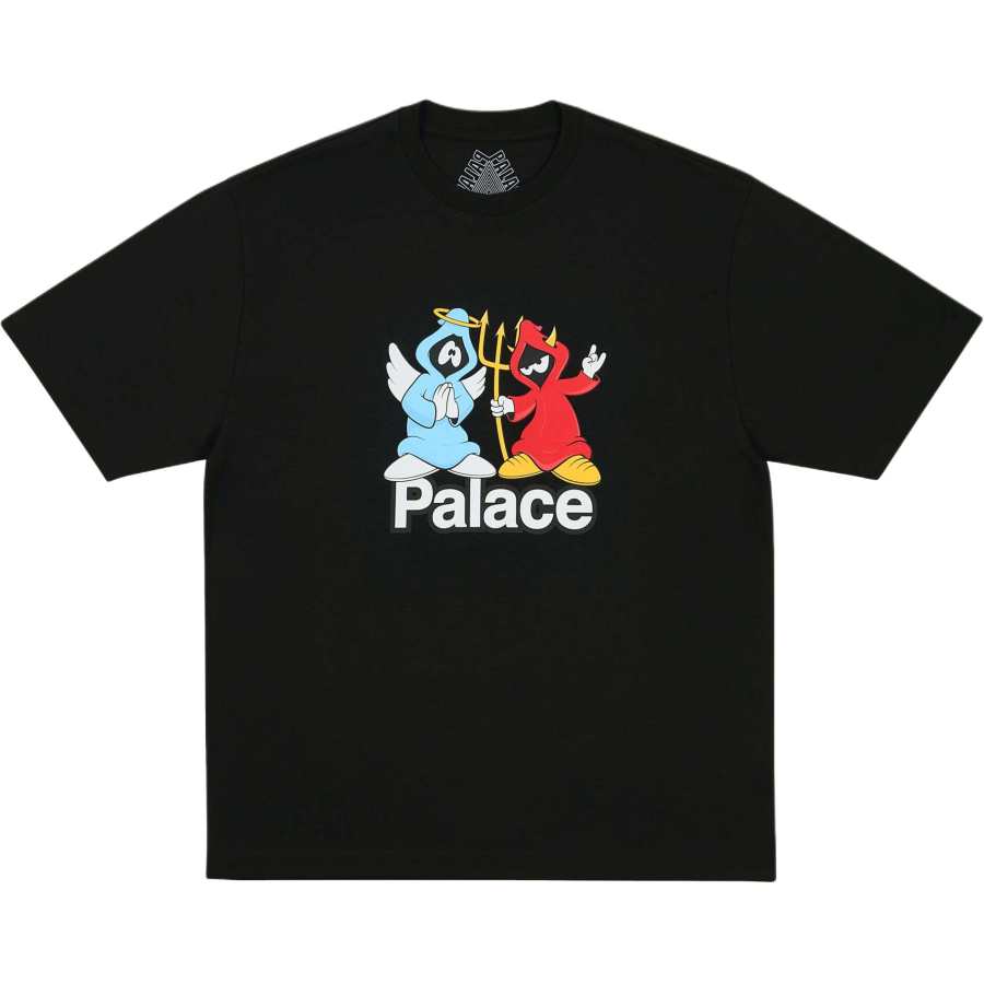 PALACE Holiday FW25 RIGHT And WRONG T SHIRT T Shirt Unisex