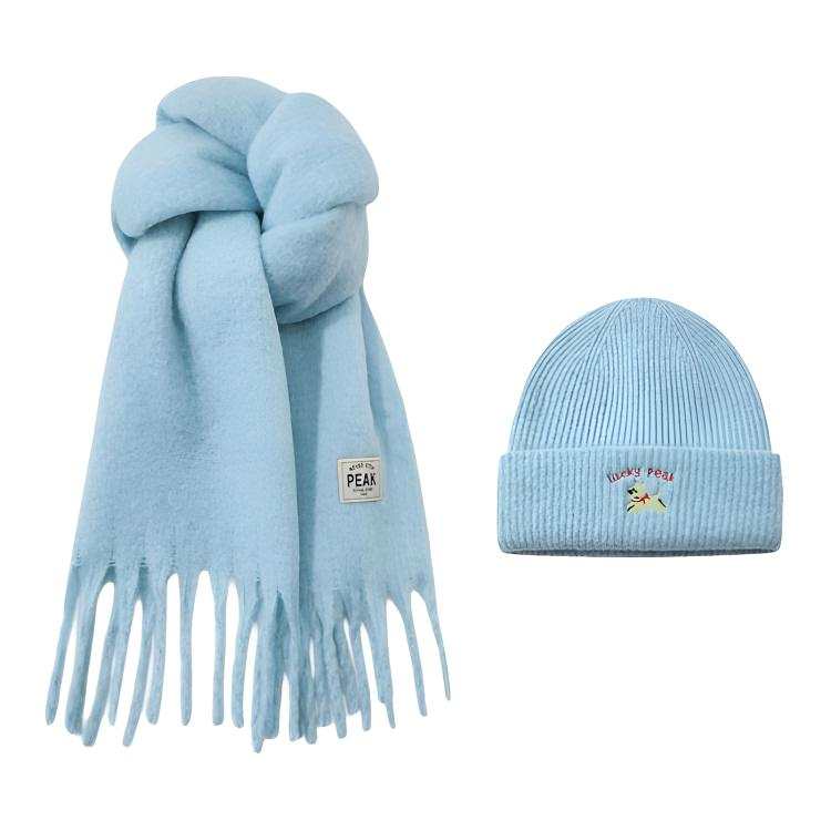 PEAK PEAK Polyester Knit Scarves Unisex