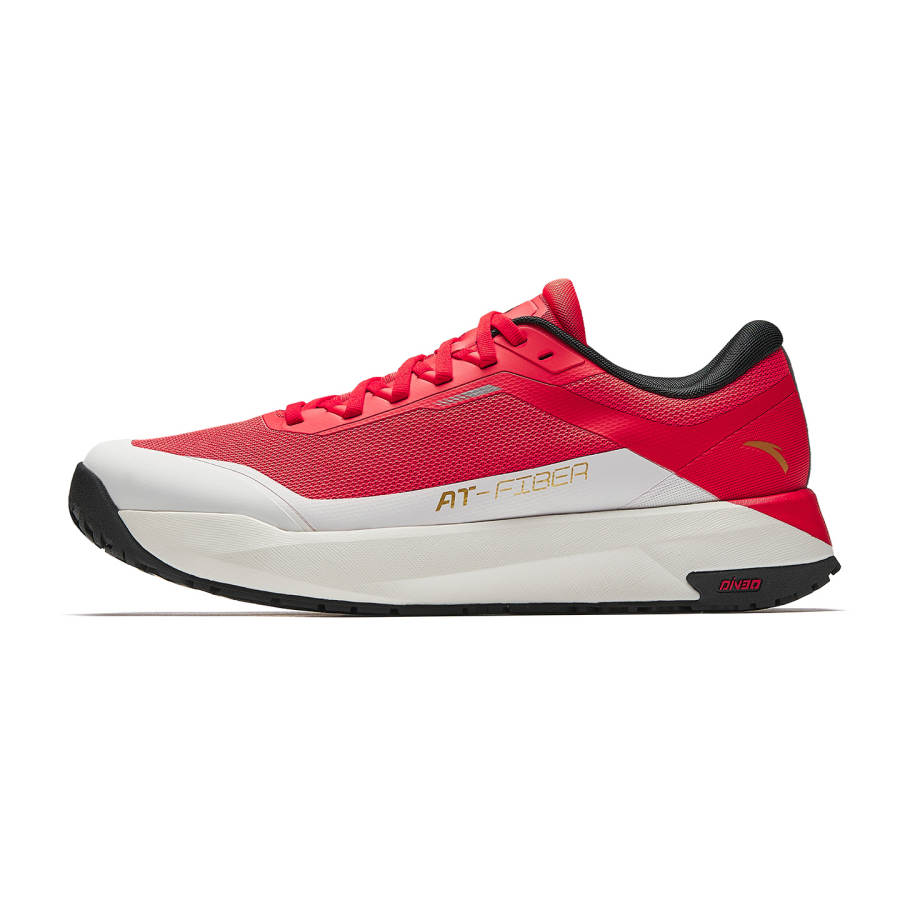 Anta Wind And Rain Proof Running Shoes Men's Red White