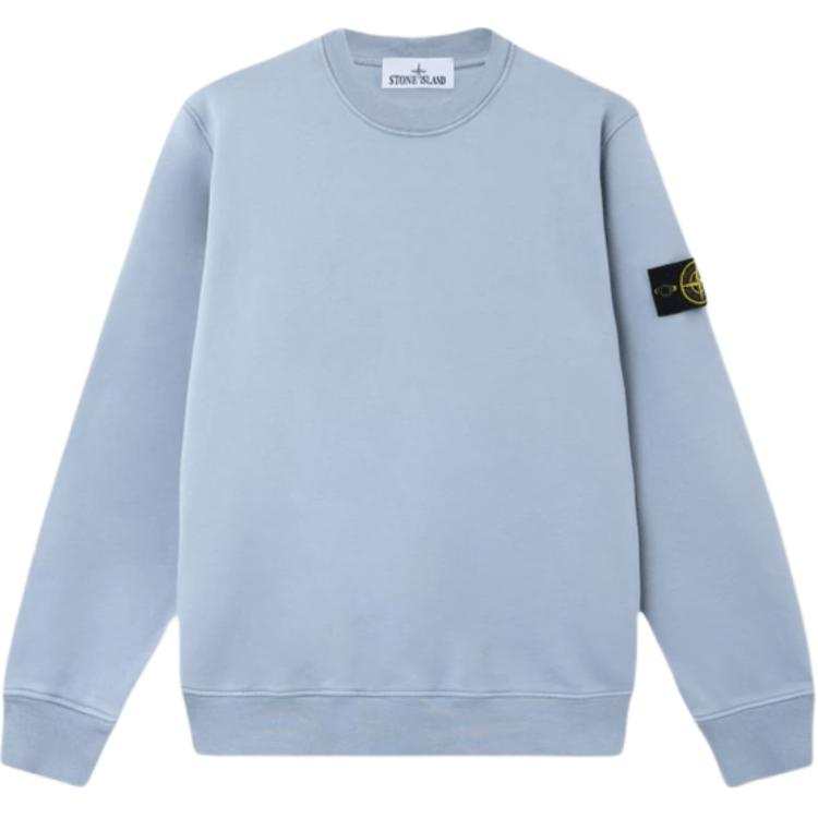 Stone Island Logo Patch Crewneck Sweatshirt