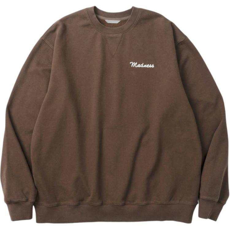 MADNESS MADNESS Sweatshirts Unisex Walnut Crew Neck Moderate Regular
