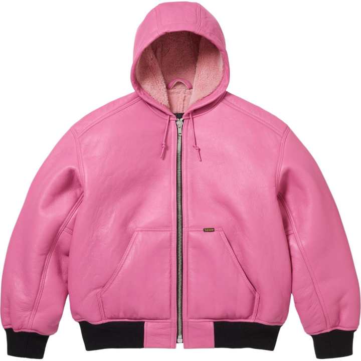 Supreme Supreme Schott WEEK14 Shearling Hooded Work Jacket Jackets & Coats Unisex