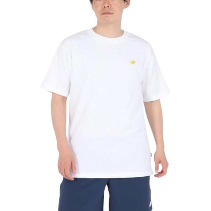 New Balance New Balance T Shirts Men's White Crew Neck