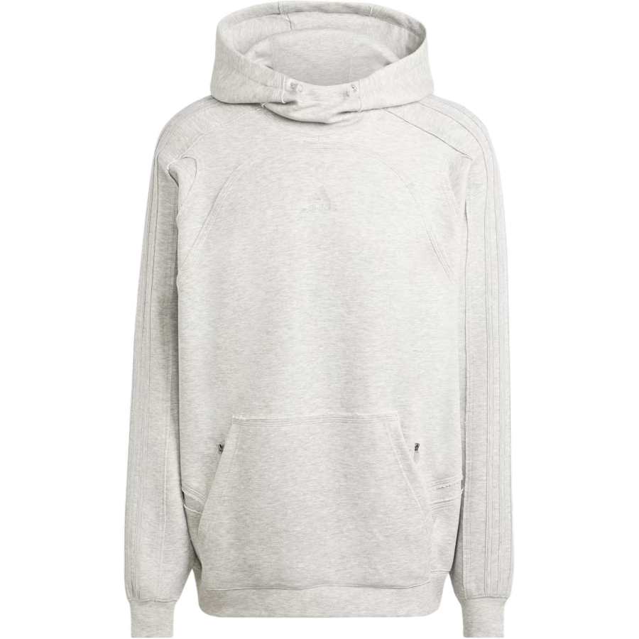 Adidas Adidas Sweatshirts Men's Medium Gray Heather Hooded Moderate