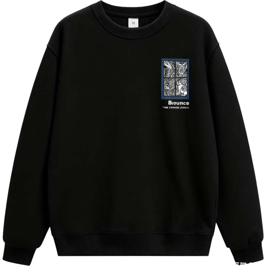 Sugarfunk Sugarfunk Sweatshirts Men's Crew Neck Moderate Regular