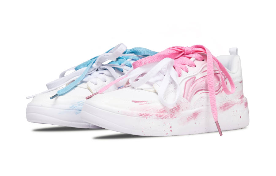Li-Ning Li Ning Sycee Cushioning Breathable Cushioning Breathable Low top Skateboard Shoes Women's