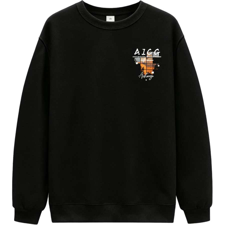 Sugarfunk Sugarfunk Sweatshirts Men's Crew Neck Moderate Regular