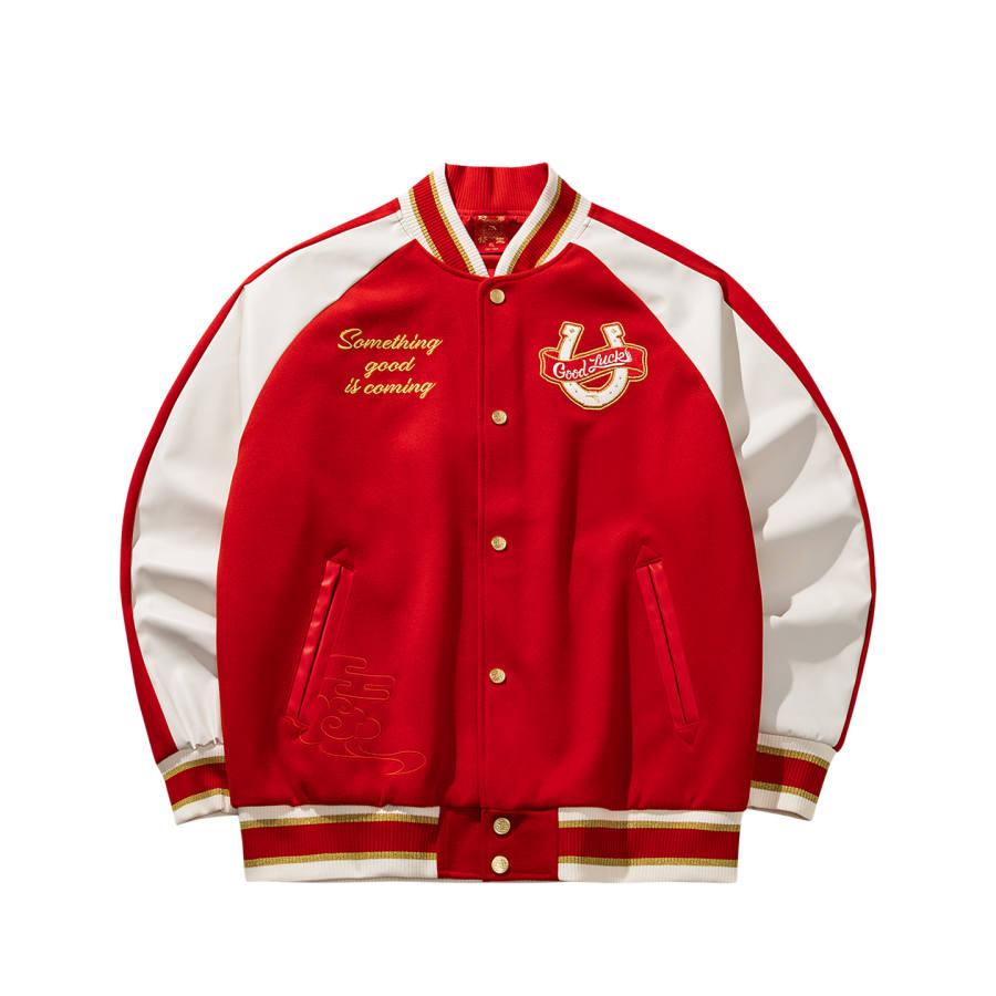ANTA Anta Good Things Will Happen Jacket Men's Rich Red