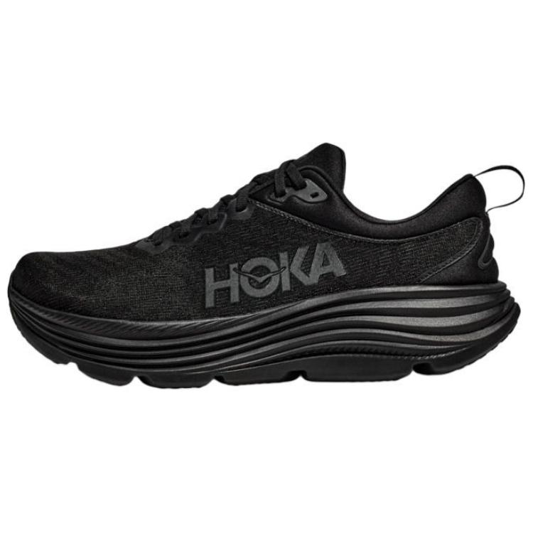 HOKA ONE ONE Gaviota 5 Casual Running Shoes Men's Black Wide Fit