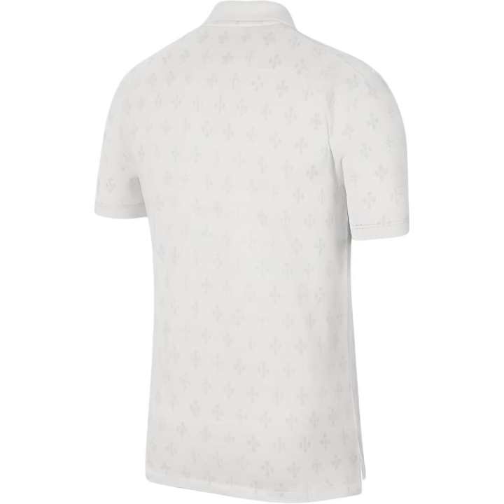 Nike Nike Polo Shirts Men's White Polo Collar Moderate Straight Fit