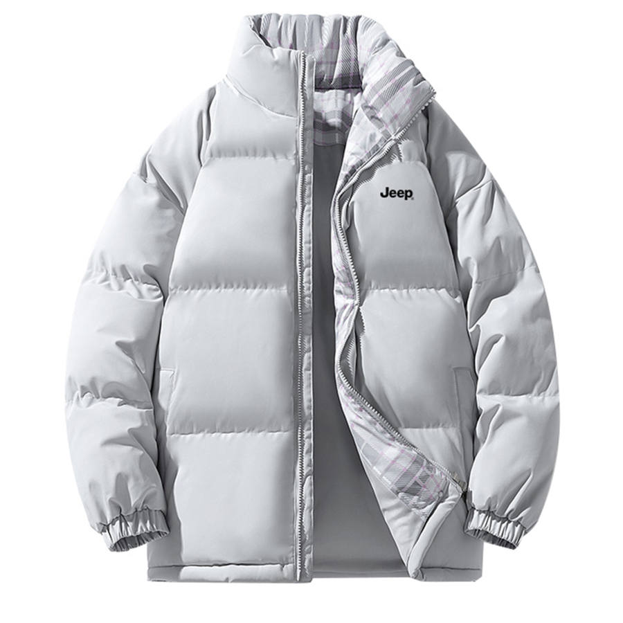 Jeep Jeep Puffer Jackets Unisex Hooded Thickened Padded Puffer Jacket