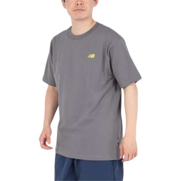 New Balance New Balance T Shirts Men's Gray Crew Neck