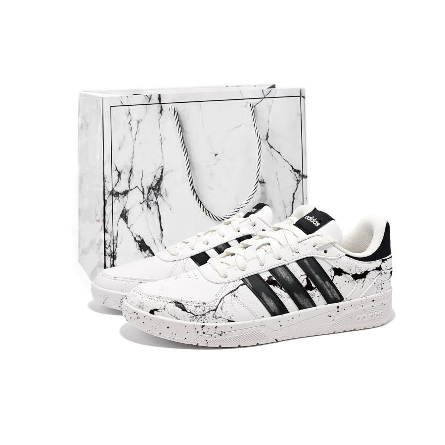 Adidas Neo Courtbeat Skateboard Shoes Men's Low Top Red